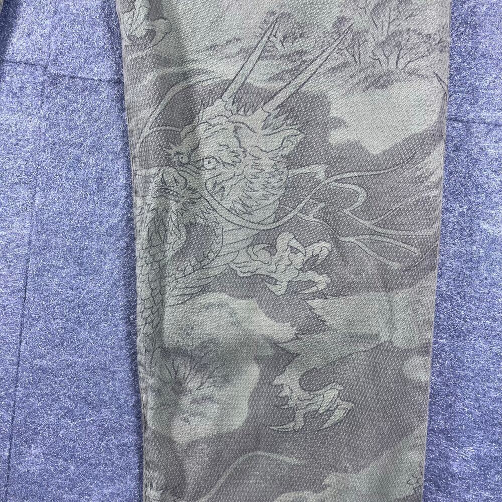 VTG Cimarron NOS Denim Stretch Jeans Randy Dragopa Dragon AOP Deadstock 28 Spain - Picture 3 of 10